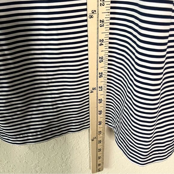 Vineyard Vines Performance Polo Shirt Mens Navy Striped Short Sleeve Size XL - Picture 2 of 6